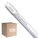Confezione Multipack 10x Noxion Tubo LED T8 Avant Extreme (EM/Mains) Ultra Output 8.4W 1350lm - 840 Bianco Freddo | 60cm - Sostitutiva 18W