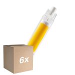 Confezione Multipack 6x Osram LED Slim Line R7S LED R7S 78mm Chiara 4.5W 470lm - 827 Bianco Molto Caldo | Sostitutiva 40W