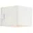 Brilliant Iseo Luce Da Parete Plastica Bianca 4W 300lm - 830 Luce Calda -  | IP44 - con USB