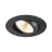 SLV New Tria 68 Faretti Aluminium Nero Il Giro 11W 700lm 38D - 918-930 Dim To Warm | Ritaglio 68mm -  Miglior Resa Cromatica