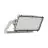 Ledvance Proiettore LED Max Aluminium Grigio 600W 77600lm 65x120d - 830 Luce Calda -  | IP66 - Asimmetrico
