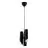 DFTP by Nordlux Rochelle Luce Pendente Metallo Nero | 207mm - Adatto per 3x GU10
