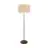DFTP by Nordlux Takai Lampada da terra Metallo e Tessuto Beige | Adatto per E27