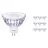 Confezione Multipack 10x Philips Master Value LED Faretti GU5.3 MR16 7.5W 660lm 60D - 940 Bianco Freddo | Miglior resa cromatica - Dimmerabile - Sostitutiva 50W