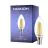 Noxion Lucent LED E14 Candela Filamento Chiara 4.5W 470lm - 827 Bianco Molto Caldo | Dimmerabile - Sostitutiva 40W