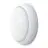 Noxion Bulkhead LED Pro V2 12/16/20W 2400lm - 830-840-865 CCT | 325mm - IP65 - Sensore di Movimento e Luce + Il Anello Bianca