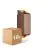 Confezione Multipack 10x Nordlux Nico Luce Da Parete Aluminium Arrugginito Up & Down | Adatto per 2x GU10