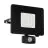 Eglo Luce Da Parete Faedo 3 Aluminium Nero 31W 3400lm - 850 Bianco Freddo | IP65 - Sensore Di Movimento