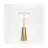 Eglo Lampada Da Tavolo Piccola Acciaio Oro 2W 270lm - 824-830-840 CCT | IP54 - Touch Dimmerabile - USB-C