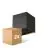 Pacco doppio D'Lite Luce Da Parete Elingen Aluminium Nero 2.9W 170lm - 830 Luce Calda -  | IP65 - Alimentazione A Batteria - Sensore Di Luce