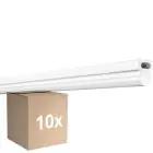 Confezione Multipack 10x Ledvance Reglette LED Lineare Compact High Output 10W 1000lm - 830 Luce Calda -  | 60cm