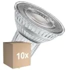 Confezione Multipack 10x Ledvance LED Riflettore GU10 PAR16 2.4W 230lm 36D - 940 Bianco Freddo| Dimmerabile - Sostitutiva 35W